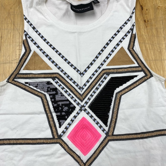 MinkPink Sequinned Top - Picture 5 of 6